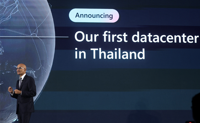 Microsoft to build a new data centre to support Thailand's tech industry
