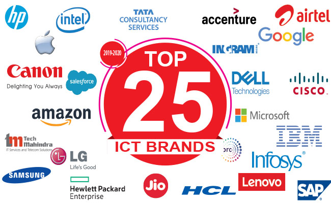 TOP 25 BRANDS IN INDIAN ICT INDUSTRY 2020