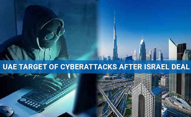 UAE target of cyberattacks after Israel deal