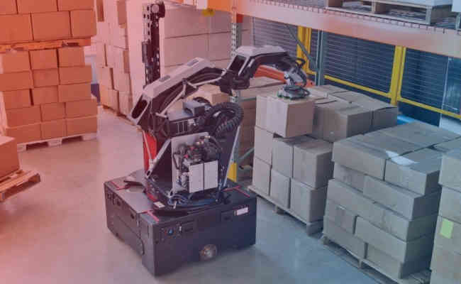 A new robot, Stretch designed to move boxes in warehouses by Boston Dynamics