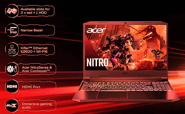 Acer launches Acer Nitro 5 for a powerful gaming performance