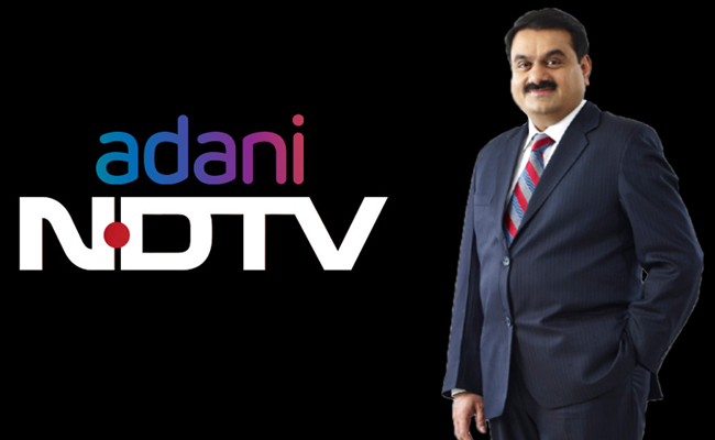Adani firms make open offer for acquiring 26% stake in NDTV for Rs 493 cr