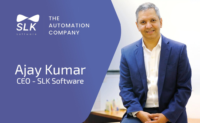 Ajay Kumar is the new CEO for SLK Software