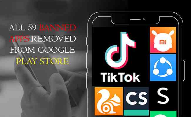 All 59 banned apps removed from Google Play Store