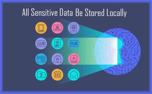 All Sensitive Data Be Stored Locally: GoI