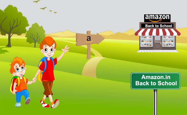 Amazon India Launches 'Back to School' Store For School Going Kids