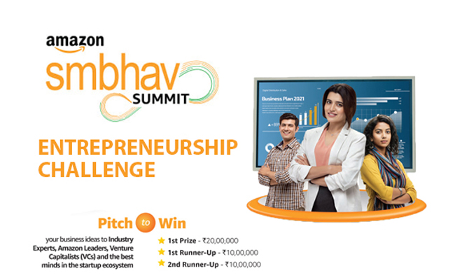 Amazon announces Smbhav Entrepreneurship Challenge 2022