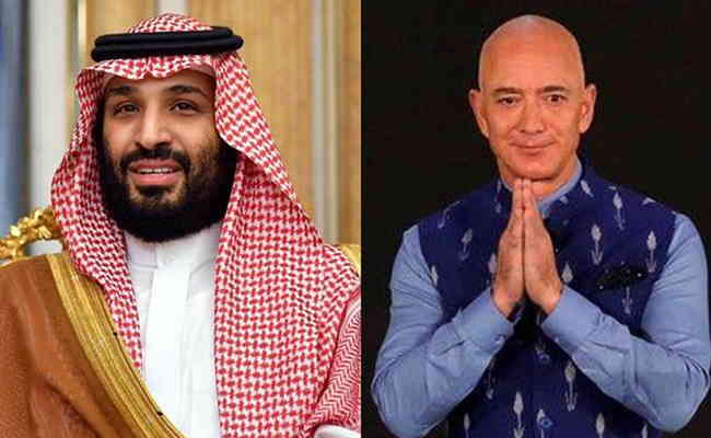 Amazon chief’s phone may have been ‘hacked by Saudi prince’
