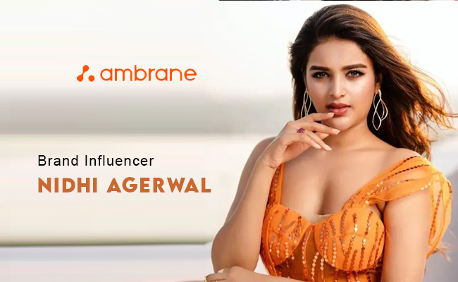 Ambrane India signs Nidhi Agerwal as its brand influencer