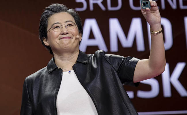 AMD CEO finds the company in a 'good position' for data center gains