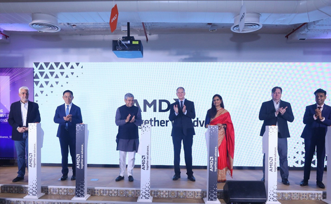 AMD launches its largest global design center in India