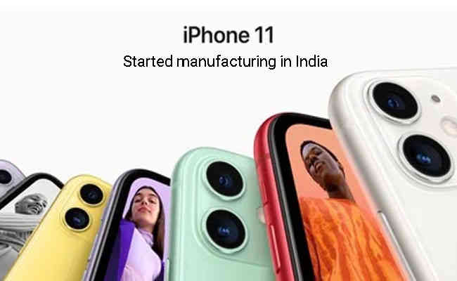Apple started manufacturing its flagship iPhone 11 in India