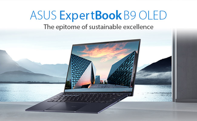 ASUS rolls out ExpertBook B9 OLED, B56 OLED and B54