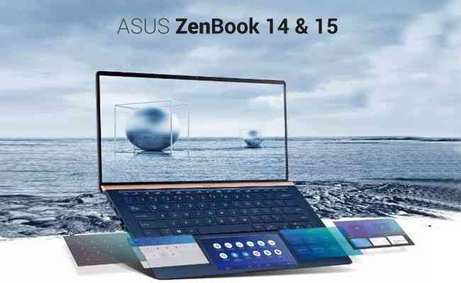 ASUS ZenBook 14 & 15 with secondary screenpad and ZenBook Flip 13