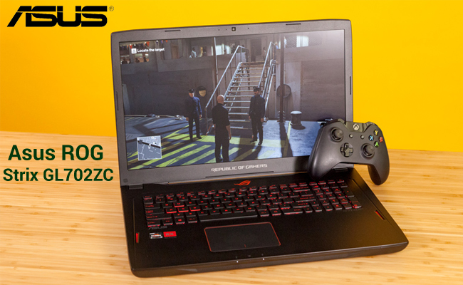 ASUS Republic of Gamers (ROG) has introduced Strix GL702ZC, a gaming laptop