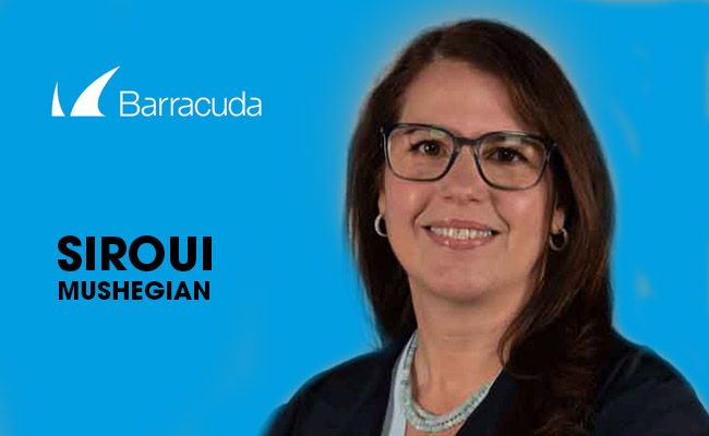 Barracuda appoints Siroui Mushegian as its New CIO