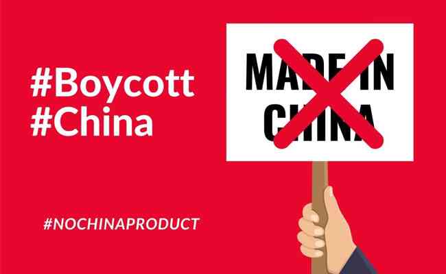 Boycott Chinese Products Hitting the Social Media Platforms