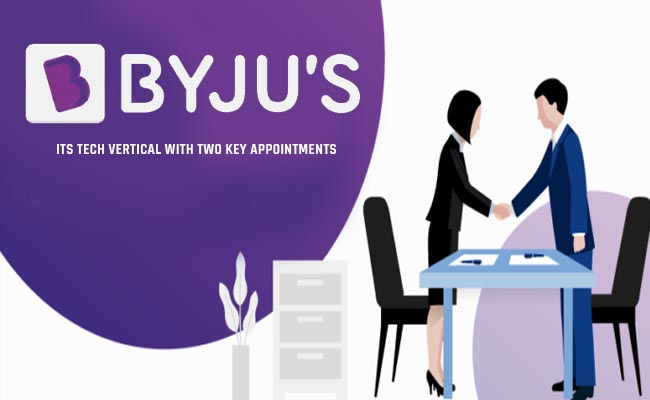 BYJU’S strengthens its tech vertical with two key appointments