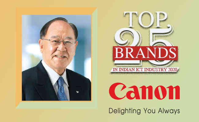 Top 25 Brands 2020 - CANON INC.  