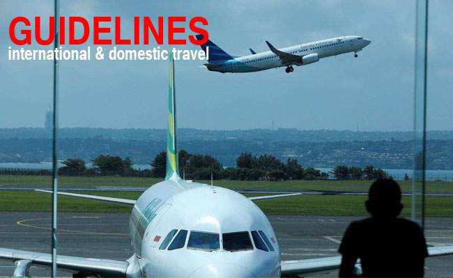 Center releases guidelines for international and domestic travel