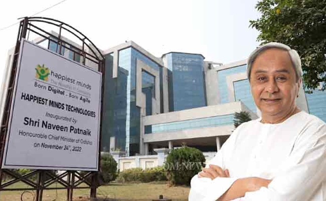 CM Shri Naveen Patnaik inaugurates Happiest Minds Development Centre at Bhubaneswar