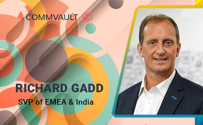 Commvault names Richard Gadd as SVP of EMEA and India