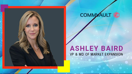 Commvault onboards Ashley Baird as its new VP & MD of Market Expansion