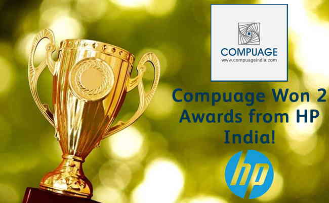Compuage Won 2 Awards from HP India!