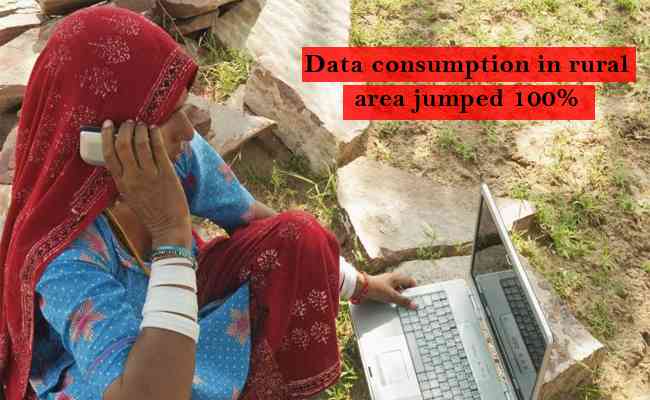 Data consumption in rural area jumped nearly 100% within a month: CSC CEO
