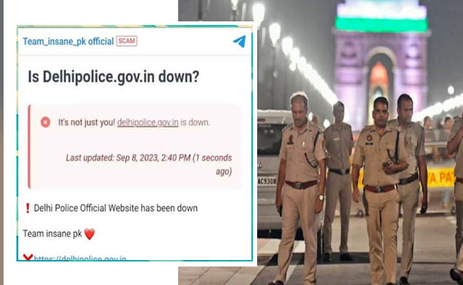 Delhi Police website down during G20 Summit 2023