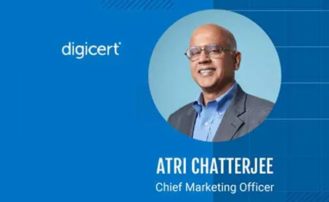 DigiCert names Atri Chatterjee as CMO