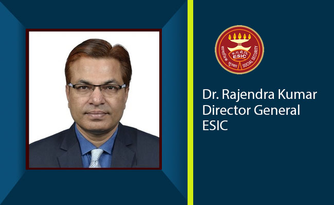 Dr. Rajendra Kumar takes over the charge of Director General, ESIC