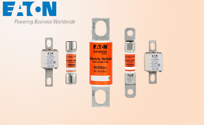 Eaton announces High-Voltage Bussmann® EVK Series Fuses