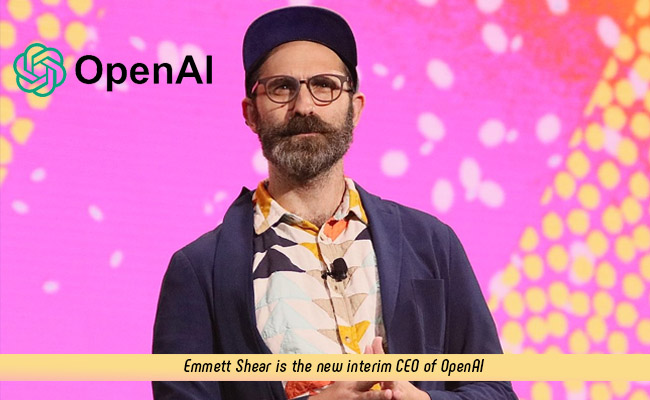 Emmett Shear is the new interim CEO of OpenAI