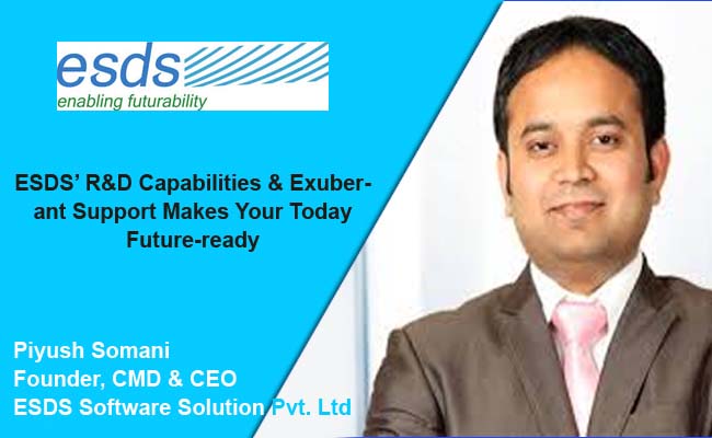ESDS’ R&D Capabilities & Exuberant Support Makes Your Today Future-ready