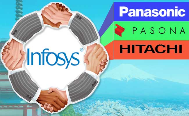 Infosys joins hands with Hitachi, Panasonic and Pasona to expand its presence in Japan