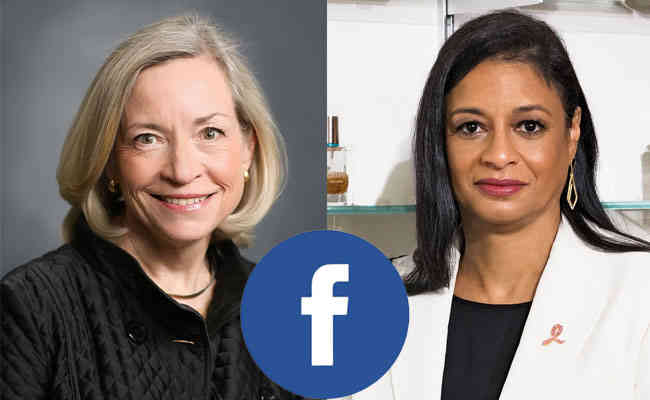 Facebook appoints two new Directors, making board 40% female