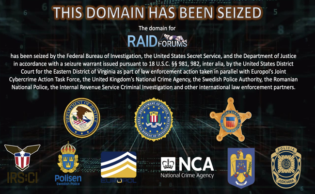 Finally!! Raidforum has been seized by FBI