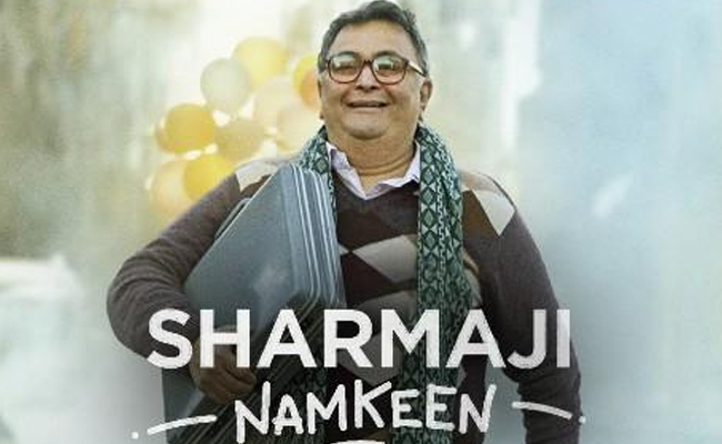 First look of 'Sharmaji Namkeen', Rishi Kapoor's last movie is out