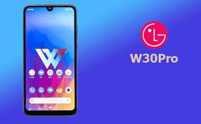 For the Pro on the Go: LG W30Pro