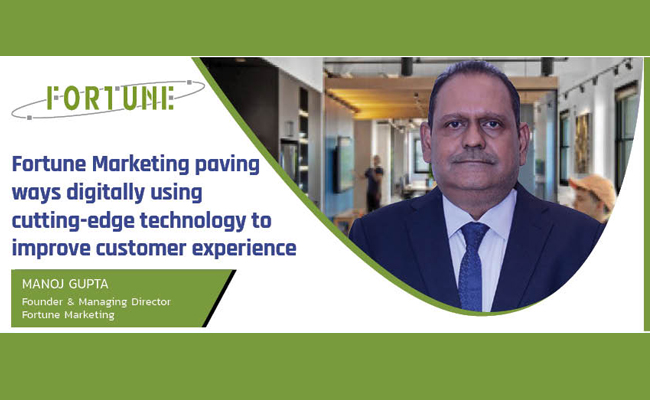 Fortune Marketing paving  ways digitally using  cutting-edge technology to improve customer experience