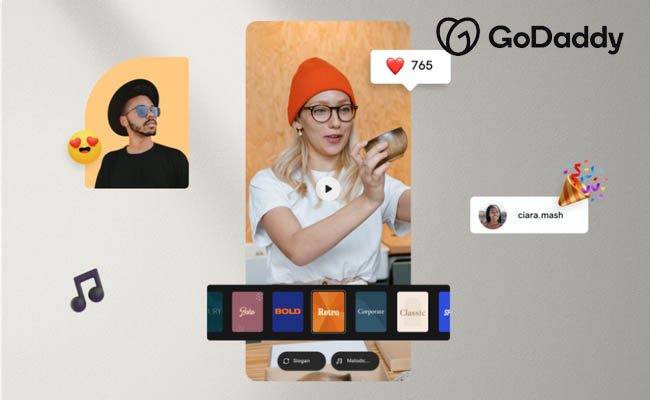 GoDaddy Studio introduces AI-Powered Instant Video feature