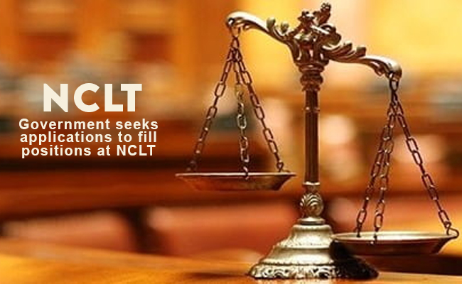 Government seeks applications to fill positions at NCLT
