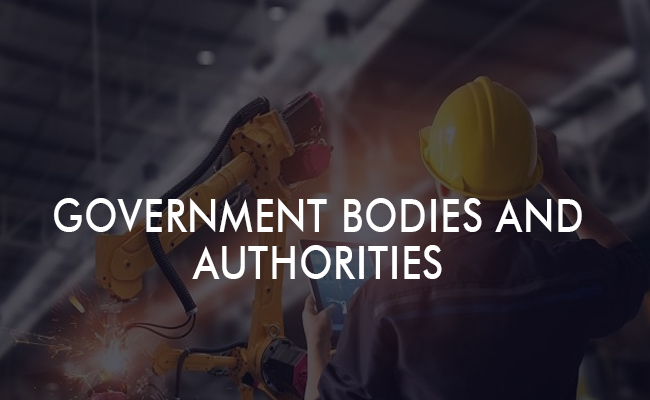 GOVERNMENT BODIES AND AUTHORITIES
