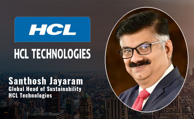 HCL Technologies names Santhosh Jayaram as Global Head of Sustainability