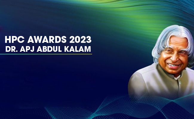 Hewlett Packard Enterprise Announces Winners of the Prestigious Dr. APJ Abdul Kalam HPC Awards 2023