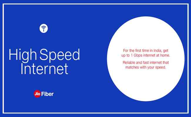 High speed Internet : JioFiber commercial unveils