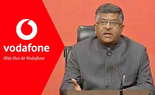 Telecom Minister Hits Out At Vodafone