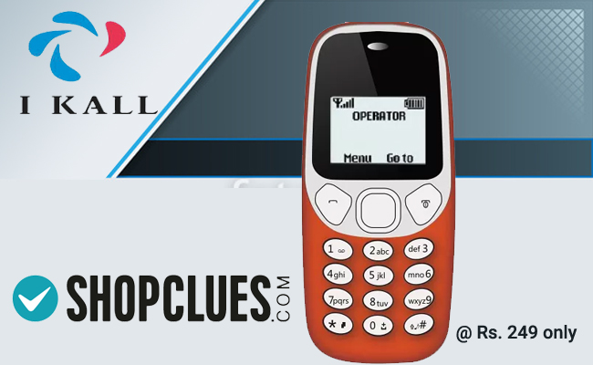 iKall K71 feature phone priced at Rs.249