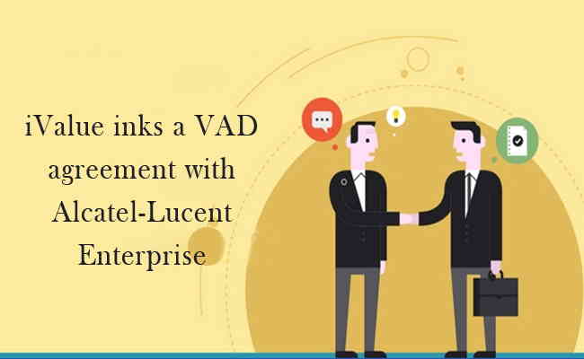 iValue inks a VAD agreement with Alcatel-Lucent Enterprise